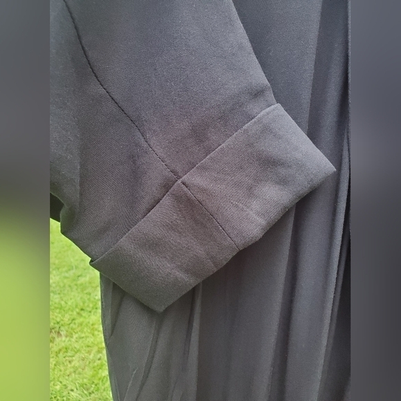 Ellos Rayon Black Women's jacket Cardigan light weight Size Large - Picture 7 of 13